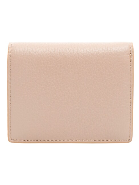 METALLIC SOFT  Cartera peque&ntilde;a de cuero rosetas - Carteras Mujer