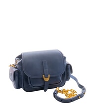 COCCINELLE CAMPUS  Mini bolso de hombro, en piel azul real - Bolsos Mujer - 2