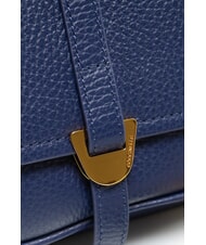 COCCINELLE CAMPUS  Mini bolso de hombro, en piel azul real - Bolsos Mujer - 3