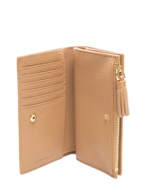 TASSEL Cartera de cuero martillado bater&iacute;a - Carteras Mujer