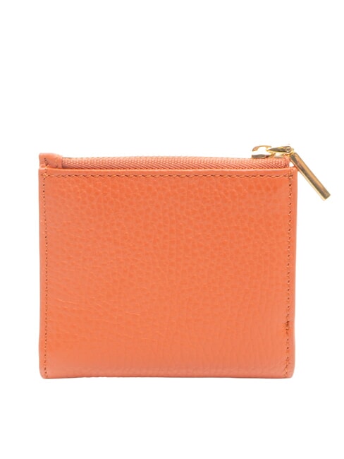 METALLIC SOFT Cartera mini de piel rojo granadina - Carteras Mujer