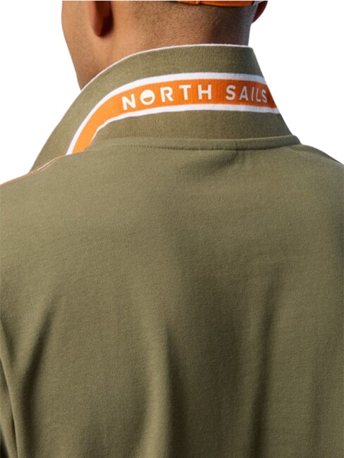 CORE Polo de algod&oacute;n de manga corta verde oscuro - camisa polo