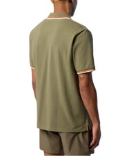 NORTH SAILS CORE Polo de algod&oacute;n de manga corta verde oscuro - camisa polo - 4