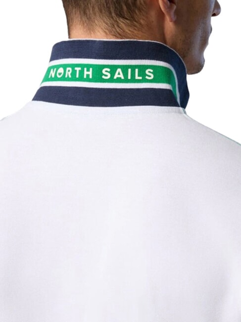 CORE Polo de algod&oacute;n de manga corta blanco - camisa polo