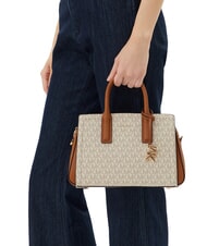 MICHAEL KORS LAILA Bolso de mano, con bandolera vainilla/acrn - Bolsos Mujer - 5