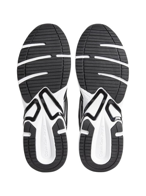 CK JEANS Retro Tennis Zapatillas de piel negro - Zapatos Hombre