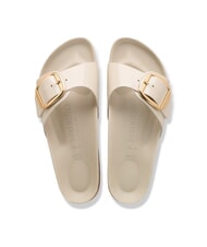 BIRKENSTOCK MADRID BIG BUCKLE sandalias de cuero ostra brillante - Zapatos Mujer - 3