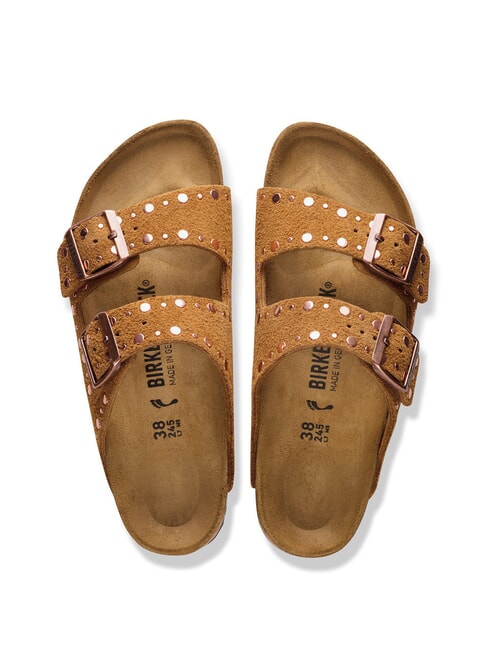 ARIZONA RIVET sandalias de cuero vis&oacute;n - Zapatos Mujer