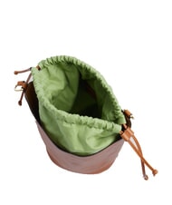 THE BRIDGE LUCE Bolso de cubo de cuero BROWN - Bolsos Mujer - 4