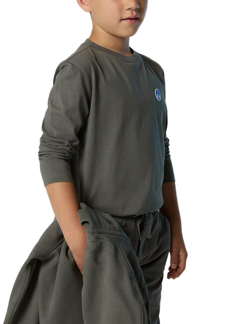 CORE Camiseta de manga larga ciudad gris - Camiseta ni&ntilde;o
