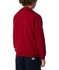 NORTH SAILS CORE Su&eacute;ter de mezcla de cachemira lava roja - Su&eacute;teres para ni&ntilde;os - 3