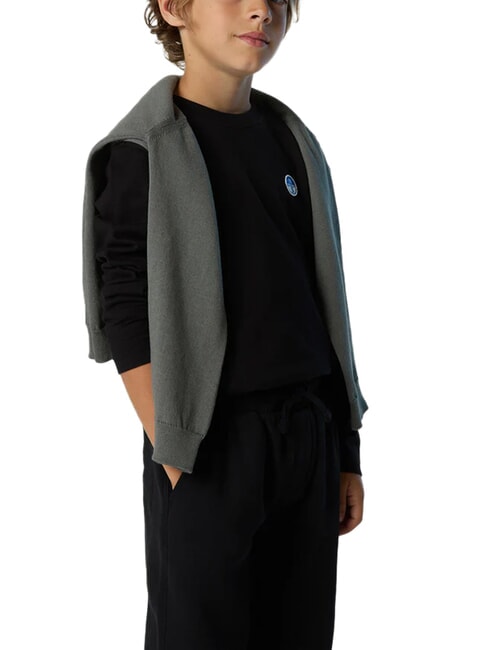 CORE Camiseta de manga larga negro - Camiseta ni&ntilde;o