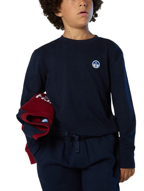 CORE Camiseta de manga larga Azul marino - Camiseta ni&ntilde;o