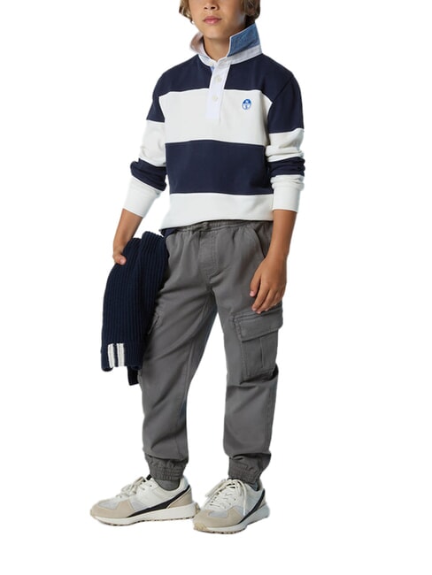 CORE Polo de algod&oacute;n estilo rugby combos 2 - Camiseta ni&ntilde;o