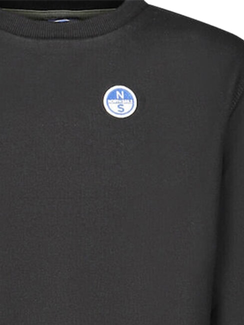 CORE Sudadera unisex de algod&oacute;n org&aacute;nico negro - Sudadera Beb&eacute;