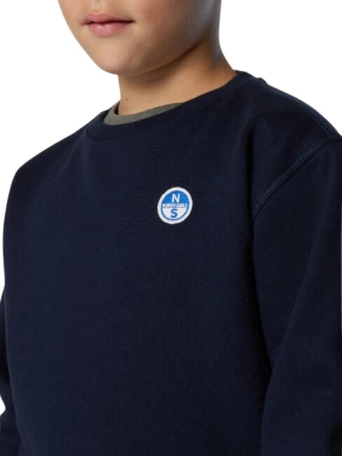 CORE Sudadera unisex de algod&oacute;n org&aacute;nico Azul marino - Sudadera Beb&eacute;