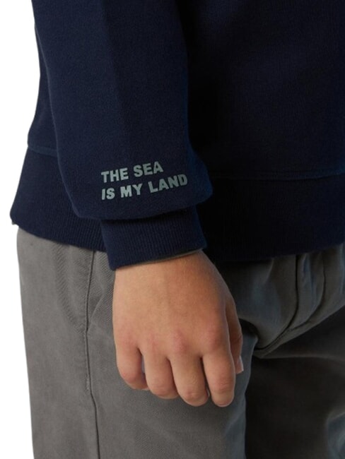 CORE Sudadera unisex de algod&oacute;n org&aacute;nico Azul marino - Sudadera Beb&eacute;