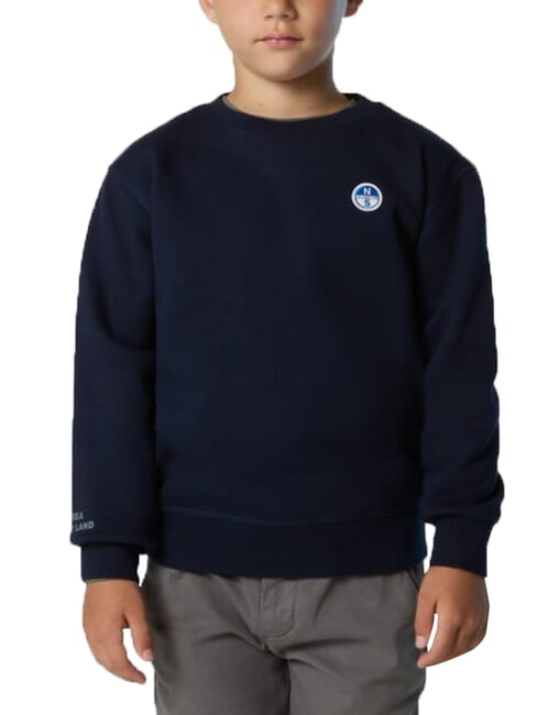 CORE Sudadera unisex de algod&oacute;n org&aacute;nico Azul marino - Sudadera Beb&eacute;