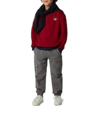 NORTH SAILS CORE Sudadera unisex de algod&oacute;n org&aacute;nico dalia roja - Su&eacute;teres para ni&ntilde;os - 7
