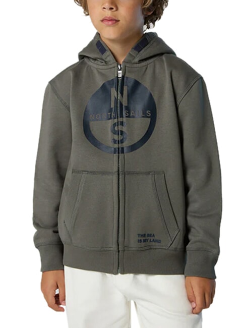 CORE Sudadera con capucha unisex ciudad gris - Sudadera Beb&eacute;