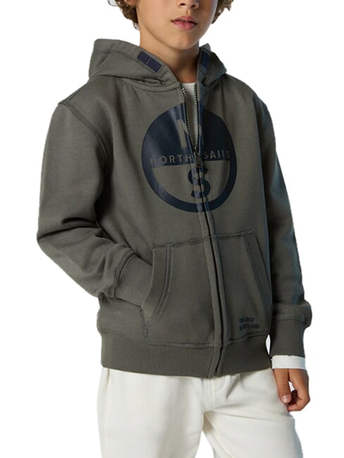 CORE Sudadera con capucha unisex ciudad gris - Sudadera Beb&eacute;