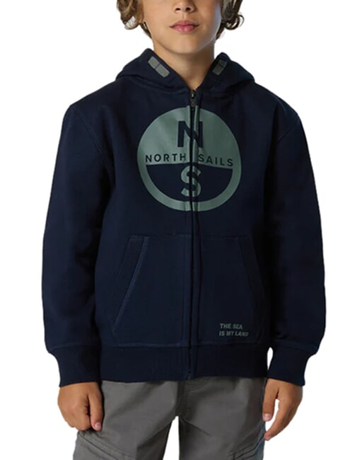 CORE Sudadera con capucha unisex Azul marino - Sudadera Beb&eacute;