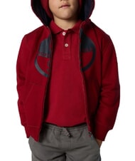 NORTH SAILS CORE Sudadera con capucha unisex dalia roja - Sudadera Beb&eacute; - 4