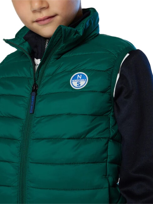 EXPLORER Chaqueta de plumas sin mangas bioma forestal - Chaquetas de beb&eacute;
