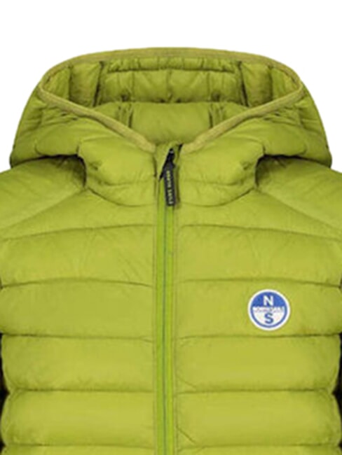EXPLORER Chaqueta de plumas unisex verde dorado - Chaquetas de beb&eacute;