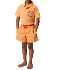 NORTH SAILS BASIC Calzoncillos tipo b&oacute;xer de playa estilo voleibol naranja claro - Trajes de ba&ntilde;o para ni&ntilde;os - 5