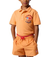 NORTH SAILS BASIC Calzoncillos tipo b&oacute;xer de playa estilo voleibol naranja claro - Trajes de ba&ntilde;o para ni&ntilde;os - 2