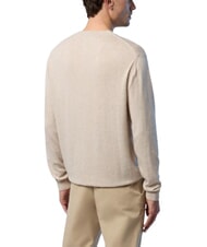 NORTH SAILS CORE Camisa 100% algod&oacute;n beige jaspeado - Su&eacute;teres de los hombres - 3