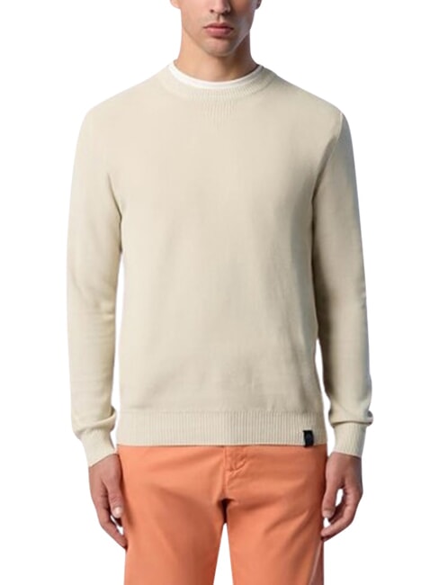 CORE  Su&eacute;ter de cuello redondo beige - Su&eacute;teres de los hombres