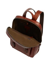 THE BRIDGE GALILEO Mochila para port&aacute;til de 13", en piel Marr&oacute;n / Rutenio - Mochilas Escuela & Tiempo Libre - 4