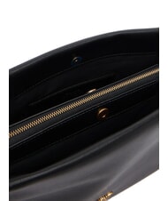 PINKO TRIPLET Bolso de hombro negro-oro antiguo - Bolsos Mujer - 3