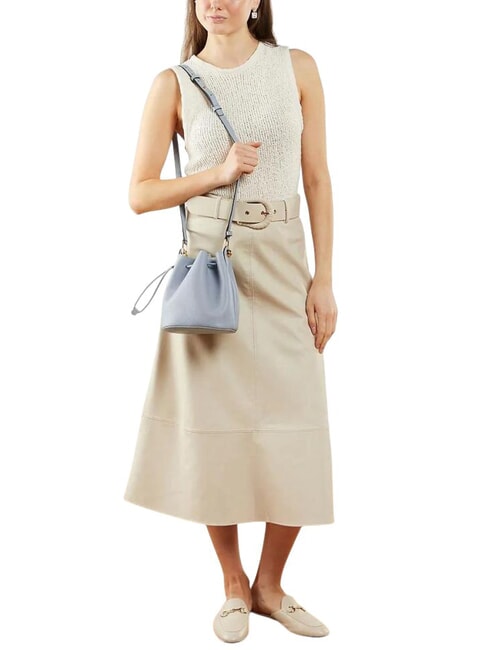 CAMPIONARIO - SFERA  Mini bolso de cuero tipo cubo nube - Bolsos Mujer