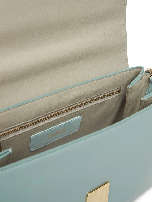 CAMPIONARIO - MERIDIANA Bolso de hombro, con correa para el hombro aguamarina - Bolsos Mujer