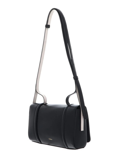 CAMPIONARIO - RIVA  Bolso de hombro negro+vainilla - Bolsos Mujer