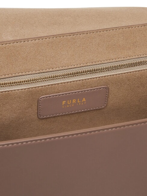 MERIDIANA  Bolso de cuero color de malva - Bolsos Mujer