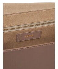 FURLA CAMPIONARIO - MERIDIANA  Bolso de cuero color de malva - Bolsos Mujer - 6