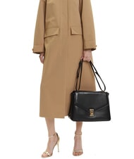 FURLA CAMPIONARIO - MERIDIANA  Bolso de cuero negro - Bolsos Mujer - 2