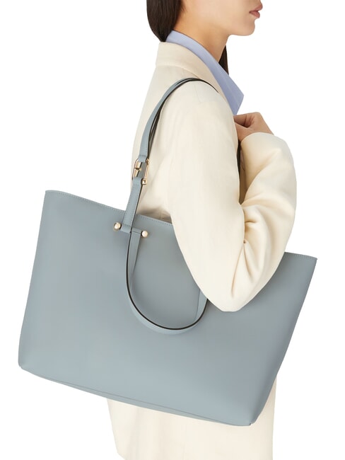 CAMPIONARIO - DUETTO Bolso de mano / bolso de hombro nube+gris int. - Bolsos Mujer