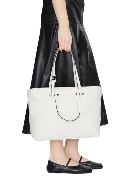 CAMPIONARIO - DUETTO Bolso de mano / bolso de hombro malvavisco+gris int. - Bolsos Mujer