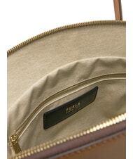 FURLA CAMPIONARIO - ERICA Bolso grande de piel brandy - Bolsos Mujer - 4