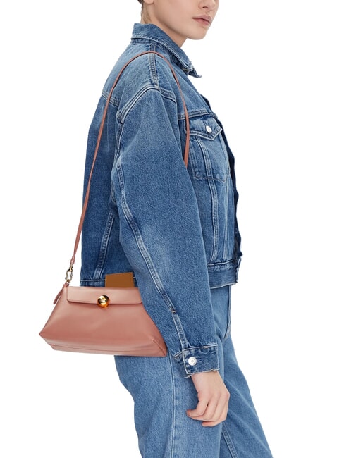 CAMPIONARIO - SFERA Bolso de hombro, en piel tul - Bolsos Mujer