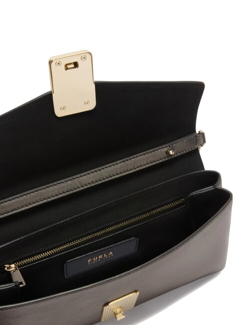 CAMPIONARIO - MERIDIANA  Bolso de hombro gris oscuro - Bolsos Mujer