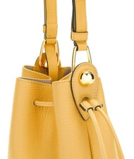 FURLA CAMPIONARIO - SFERA  Mini bolso de cuero tipo cubo crema - Bolsos Mujer - 4