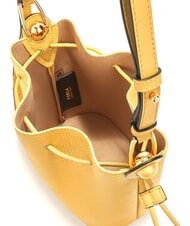 FURLA CAMPIONARIO - SFERA  Mini bolso de cuero tipo cubo crema - Bolsos Mujer - 5