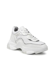 FURLA CAMPIONARIO - WONDERLACE UP Zapatillas de deporte para mujer polvos de talco h+color plata - Zapatos Mujer - 3