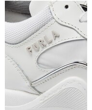 FURLA WONDERLACE UP Zapatillas de deporte para mujer polvos de talco h+color plata - Zapatos Mujer - 4